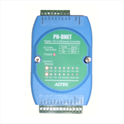 Bộ chuyển đổi DI/DO thành Ethernet Adtek PN-DNet